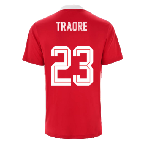 2021-2022 Ajax Training Jersey (Red) (TRAORE 23)