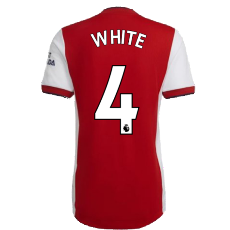 2021-2022 Arsenal Authentic Home Shirt (WHITE 4)