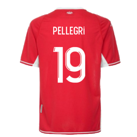 2021-2022 AS Monaco Home Shirt (PELLEGRI 19)