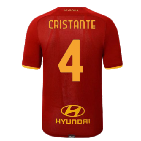 2021-2022 AS Roma Home Shirt (CRISTANTE 4)