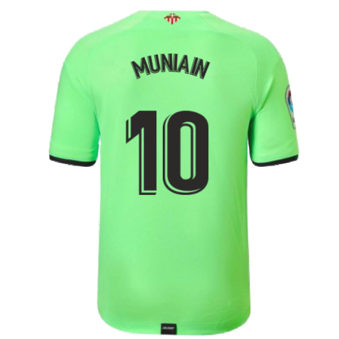 2021-2022 Athletic Bilbao Away Shirt (MUNIAIN 10)