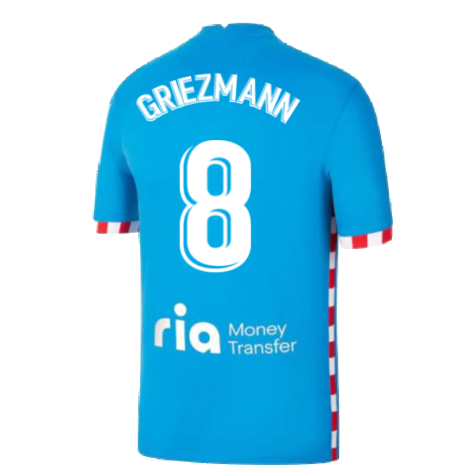 2021-2022 Atletico Madrid 3rd Shirt (GRIEZMANN 8)