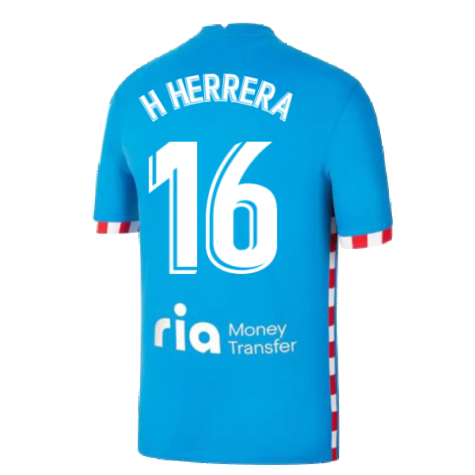 2021-2022 Atletico Madrid 3rd Shirt (H HERRERA 16)