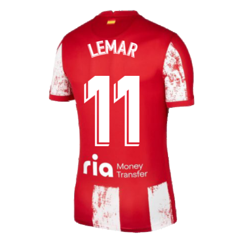 2021-2022 Atletico Madrid Home Shirt (Kids) (LEMAR 11)