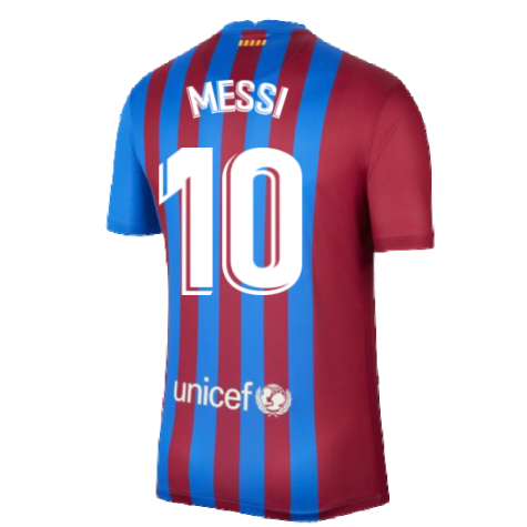 2021-2022 Barcelona Home Shirt (MESSI 10)