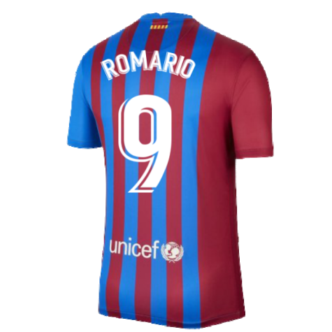 2021-2022 Barcelona Home Shirt (ROMARIO 9)