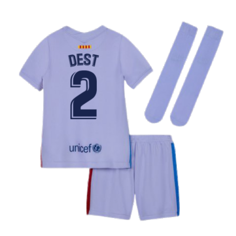 2021-2022 Barcelona Infants Away Kit (DEST 2)