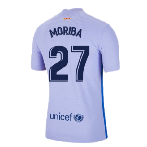 2021-2022 Barcelona Vapor Away Shirt (MORIBA 27)