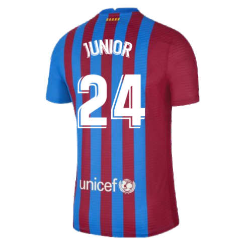 2021-2022 Barcelona Vapor Match Home Shirt (JUNIOR 24)