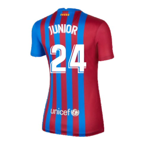 2021-2022 Barcelona Womens Home Shirt (JUNIOR 24)