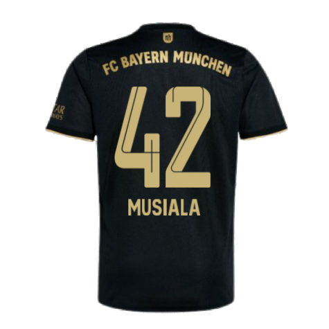 2021-2022 Bayern Munich Away Shirt (MUSIALA 42)