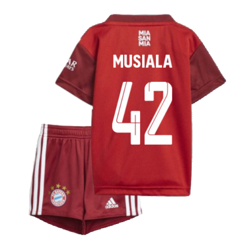 2021-2022 Bayern Munich Home Baby Kit (MUSIALA 42)