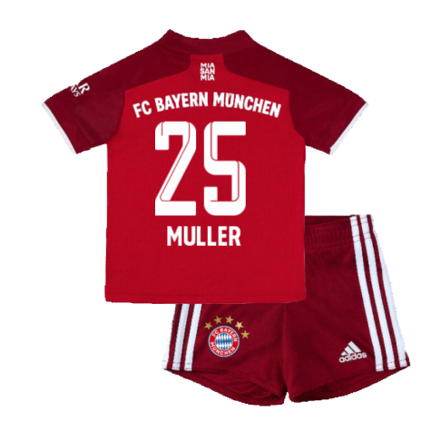 2021-2022 Bayern Munich Home Mini Kit (MULLER 25)