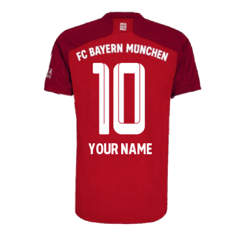 2021-2022 Bayern Munich Home Shirt (Your Name)