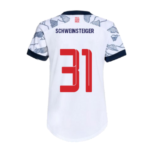 2021-2022 Bayern Munich Third Shirt (Ladies) (SCHWEINSTEIGER 31)