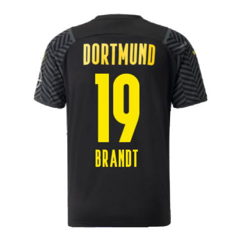 2021-2022 Borussia Dortmund Away Shirt (BRANDT 19)