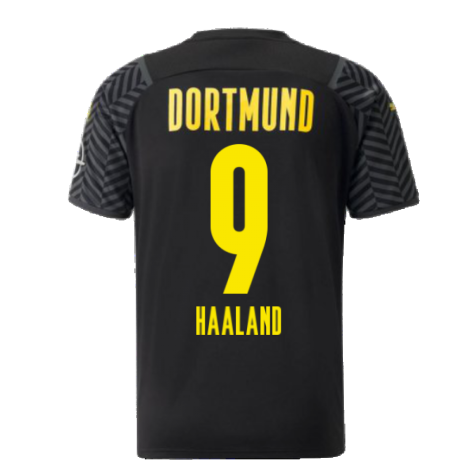 2021-2022 Borussia Dortmund Away Shirt (HAALAND 9)