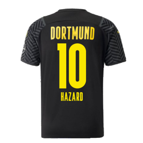 2021-2022 Borussia Dortmund Away Shirt (HAZARD 10)