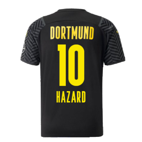 2021-2022 Borussia Dortmund Away Shirt (HAZARD 10)