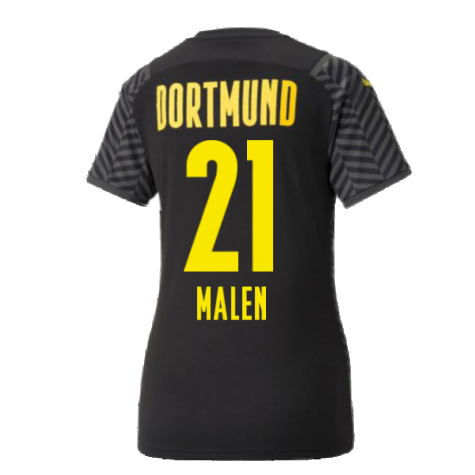 2021-2022 Borussia Dortmund Away Shirt (Kids) (MALEN 21)