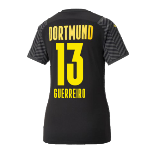 2021-2022 Borussia Dortmund Away Shirt (Ladies) (GUERREIRO 13)