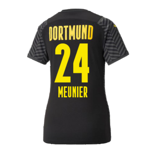 2021-2022 Borussia Dortmund Away Shirt (Ladies) (MEUNIER 24)