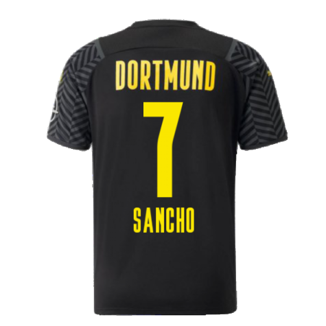 2021-2022 Borussia Dortmund Away Shirt (SANCHO 7)