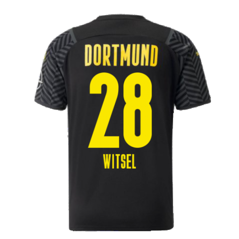 2021-2022 Borussia Dortmund Away Shirt (WITSEL 28)