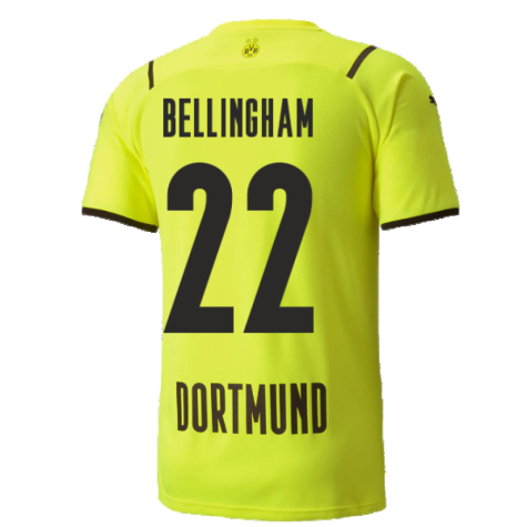 2021-2022 Borussia Dortmund CUP Shirt (Kids) (BELLINGHAM 22)