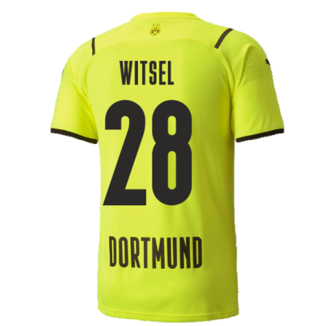 2021-2022 Borussia Dortmund CUP Shirt (Kids) (WITSEL 28)