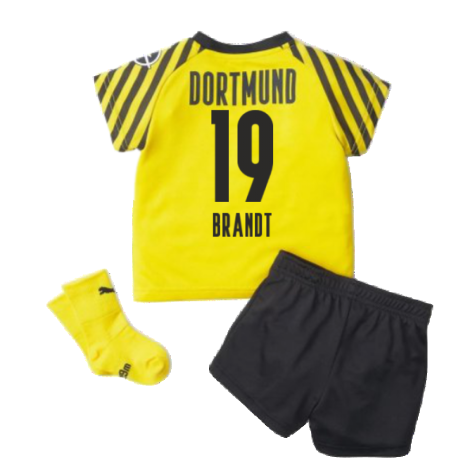 2021-2022 Borussia Dortmund Home Baby Kit (BRANDT 19)