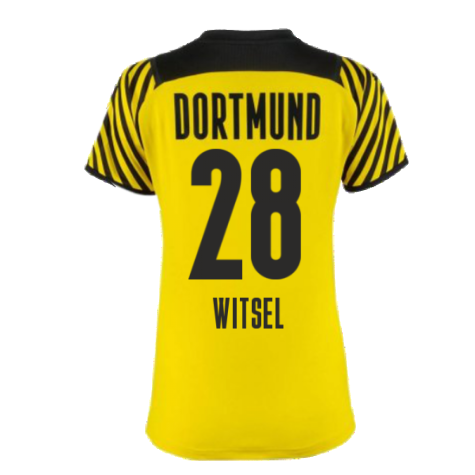 2021-2022 Borussia Dortmund Home Shirt (Ladies) (WITSEL 28)