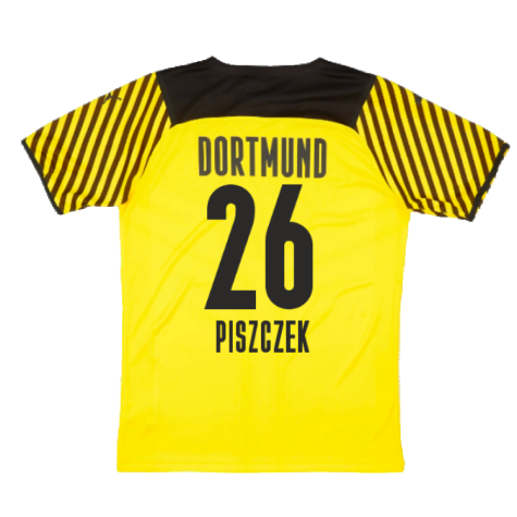 2021-2022 Borussia Dortmund Player Issue Home Shirt (PISZCZEK 26)