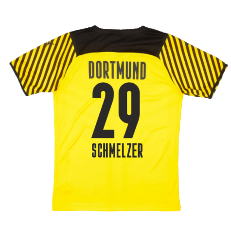 2021-2022 Borussia Dortmund Player Issue Home Shirt (SCHMELZER 29)