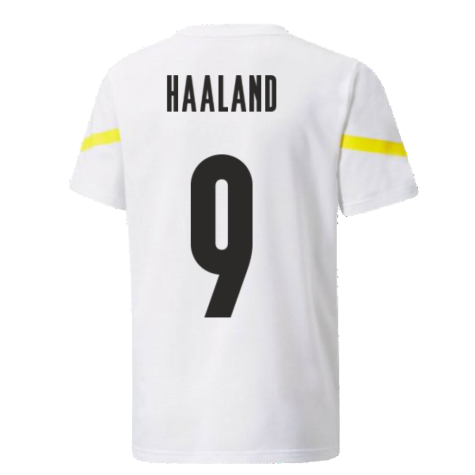 2021-2022 Borussia Dortmund Pre Match Shirt (Kids) (HAALAND 9)