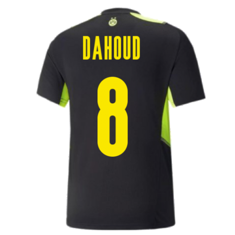 2021-2022 Borussia Dortmund Training Jersey (Black) (DAHOUD 8)