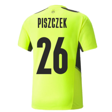 2021-2022 Borussia Dortmund Training Jersey (Yellow) (PISZCZEK 26)