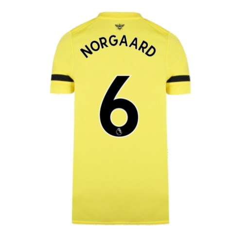 2021-2022 Brentford Away Shirt (NORGAARD 6)