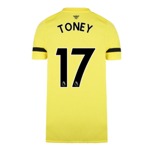 2021-2022 Brentford Away Shirt (TONEY 17)