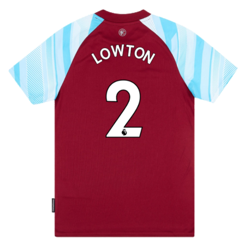 2021-2022 Burnley Home Shirt (Kids) (LOWTON 2)