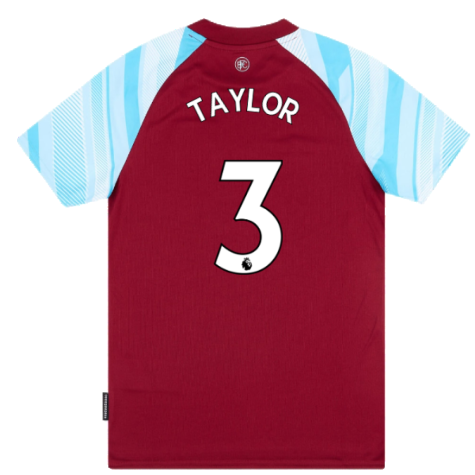 2021-2022 Burnley Home Shirt (Kids) (TAYLOR 3)