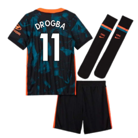 2021-2022 Chelsea 3rd Baby Kit (DROGBA 11)