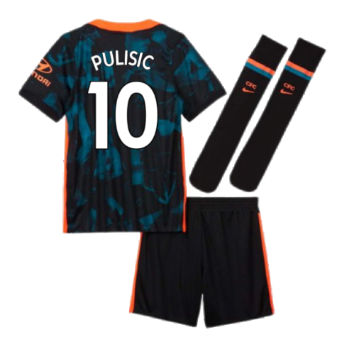 2021-2022 Chelsea 3rd Baby Kit (PULISIC 10)