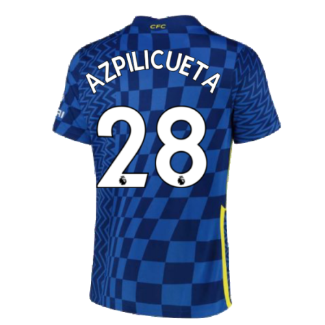 2021-2022 Chelsea Home Shirt (AZPILICUETA 28)