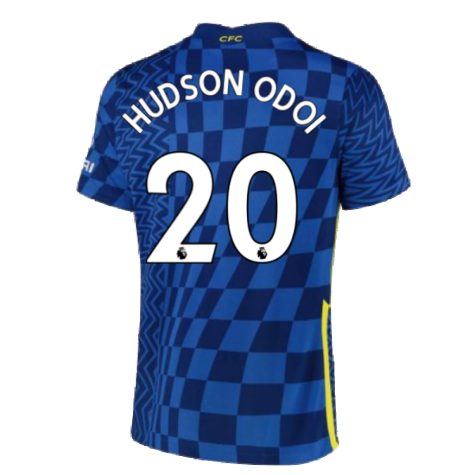 2021-2022 Chelsea Home Shirt (Kids) (HUDSON ODOI 20)