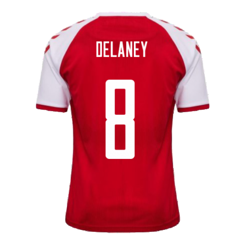 2021-2022 Denmark Home Shirt (DELANEY 8)