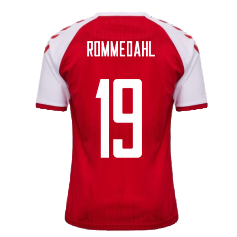 2021-2022 Denmark Home Shirt (ROMMEDAHL 19)