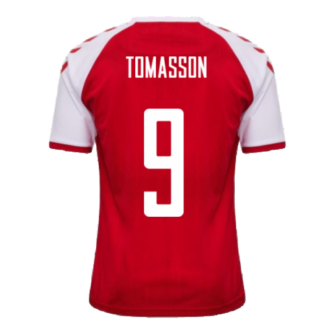 2021-2022 Denmark Home Shirt (TOMASSON 9)