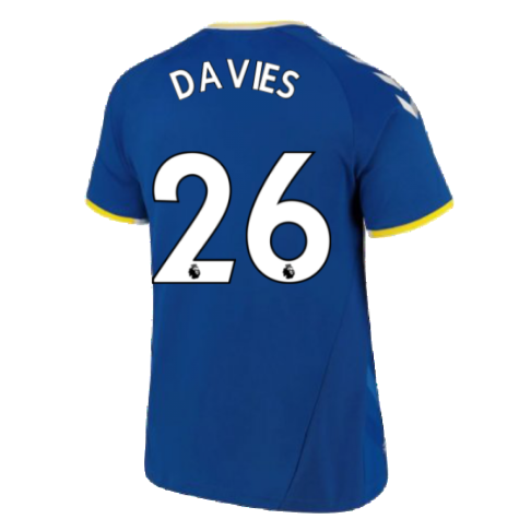 2021-2022 Everton Home Shirt (DAVIES 26)