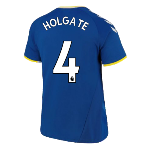 2021-2022 Everton Home Shirt (HOLGATE 4)